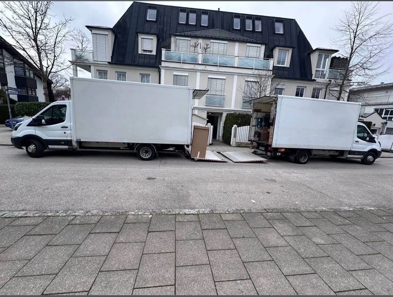ZugUmZug moderne Umzugsflotte in München